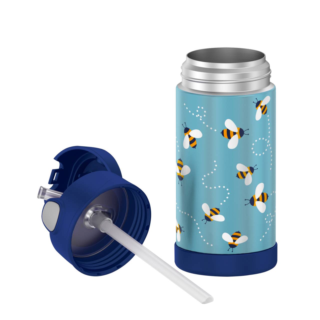 FUNTAINER STRAW BOTTLE 0,35 l