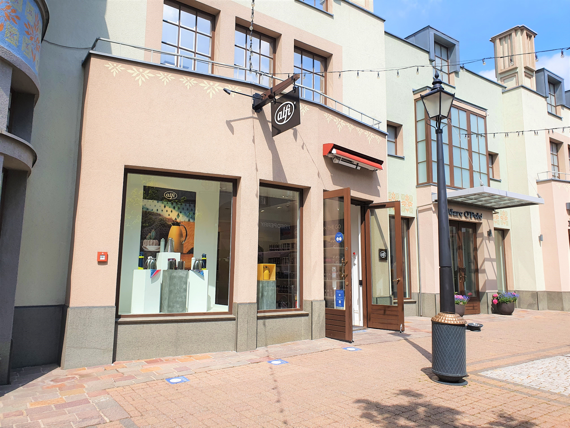 THERMOS alfi Outlet Store Aussenansicht