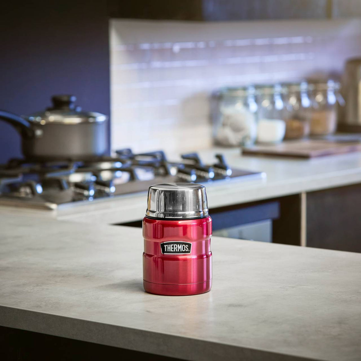 STAINLESS KING FOOD JAR 0,47 l