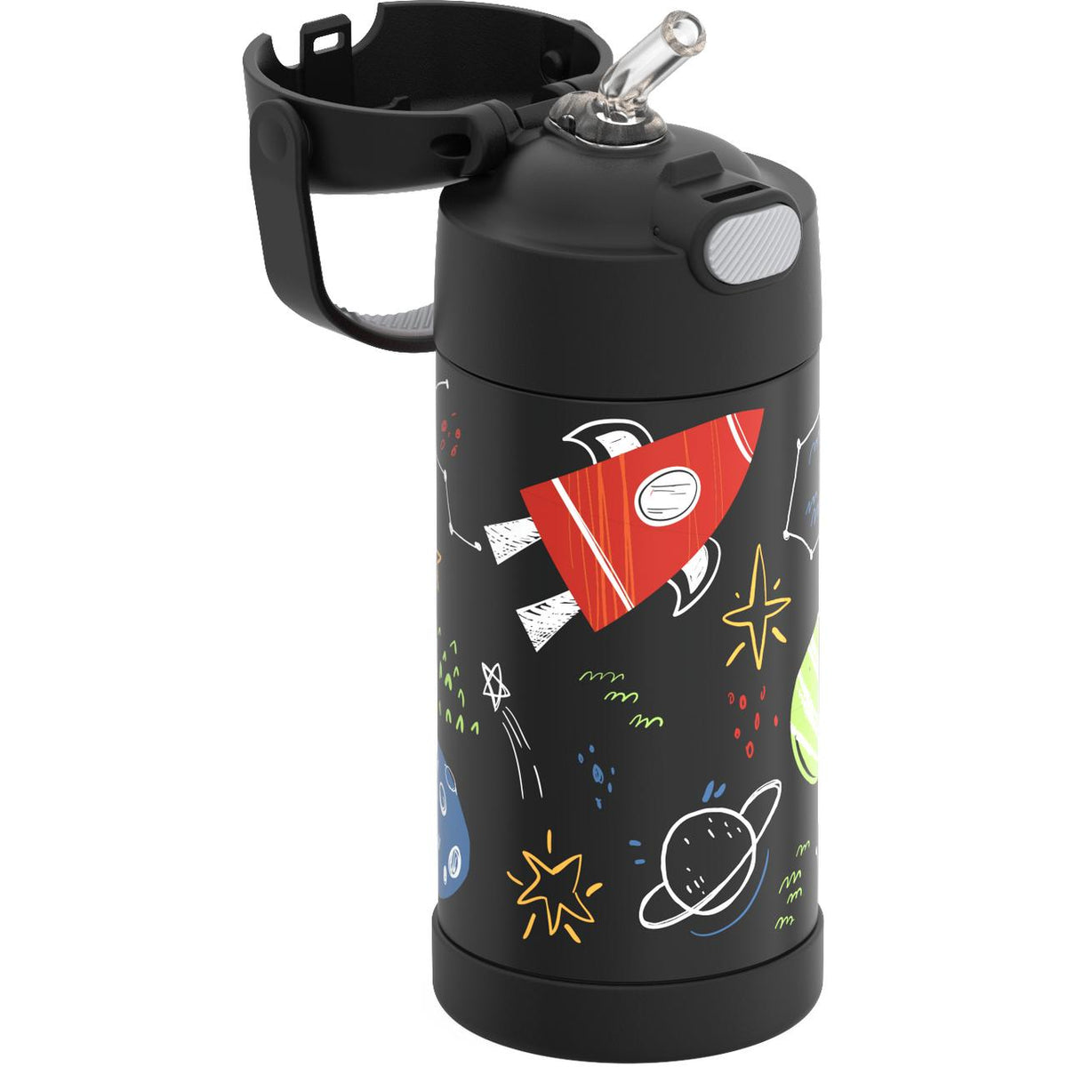 FUNTAINER STRAW BOTTLE 0,35 l