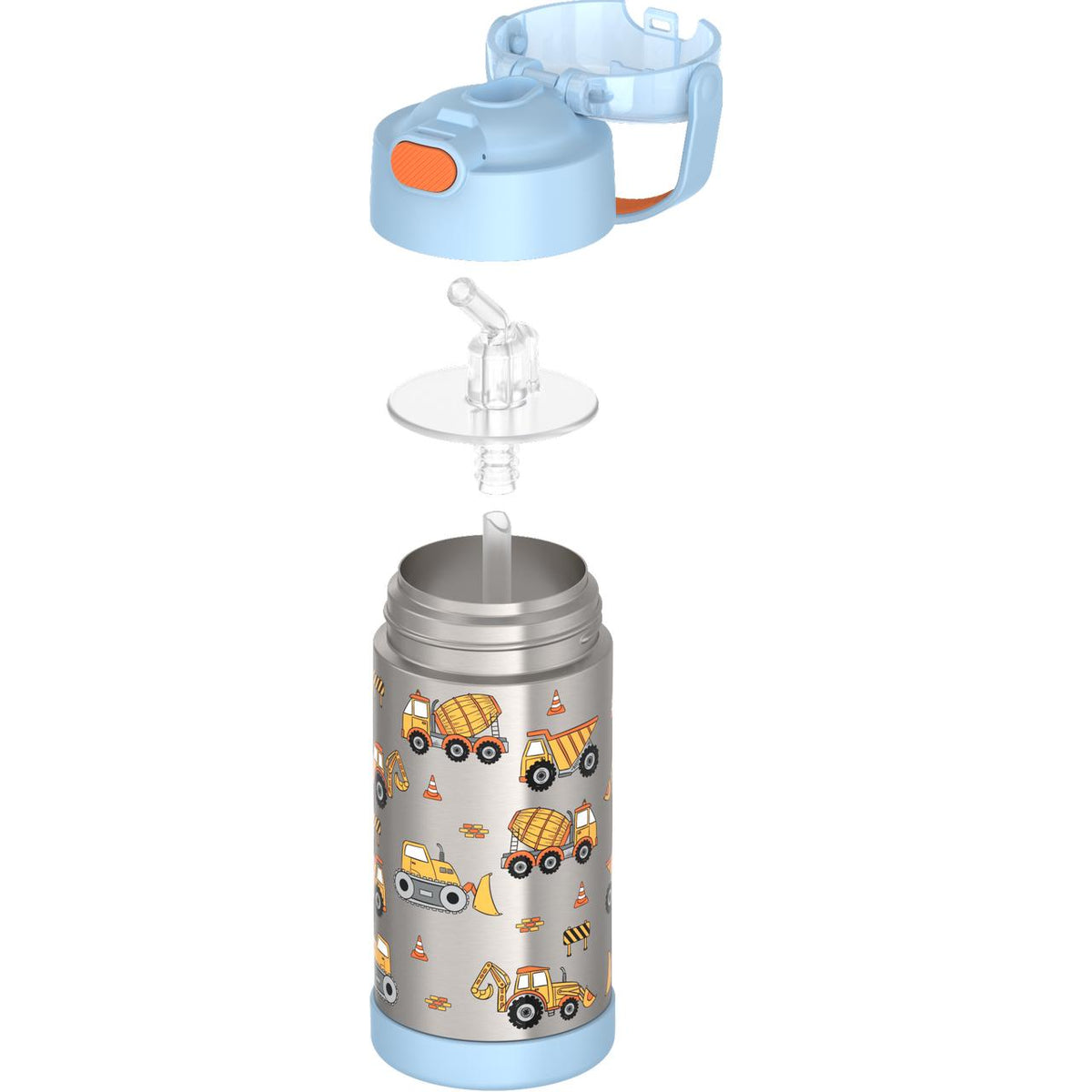 FUNTAINER STRAW BOTTLE 0,35 l